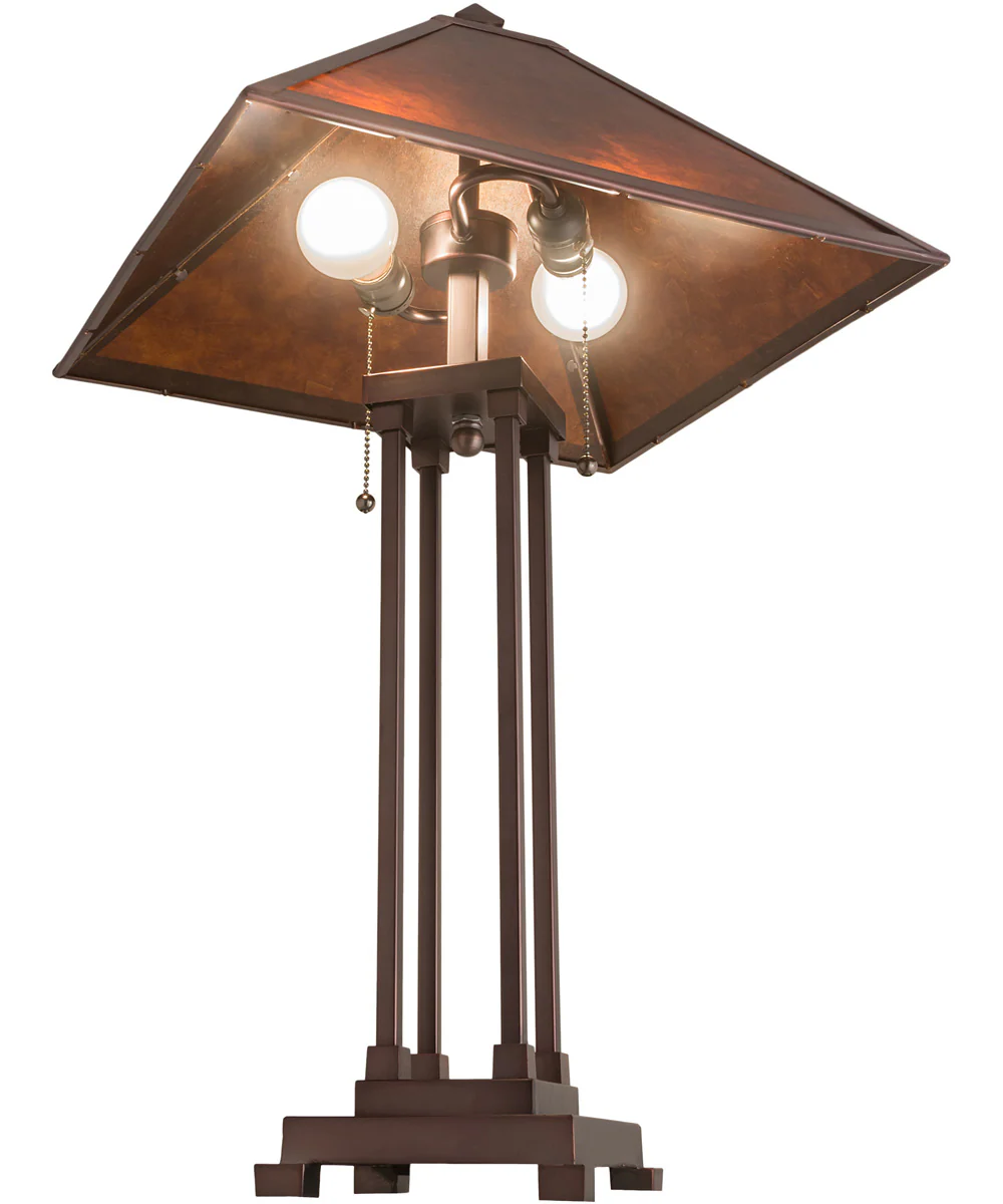 28" High Mission Prime Table Lamp - Image 3