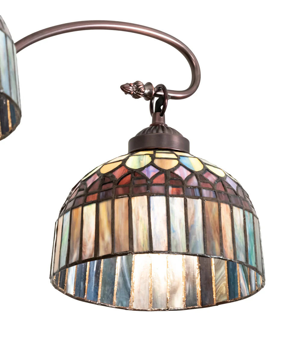 28" Wide Candice 3 Light Chandelier - Image 6