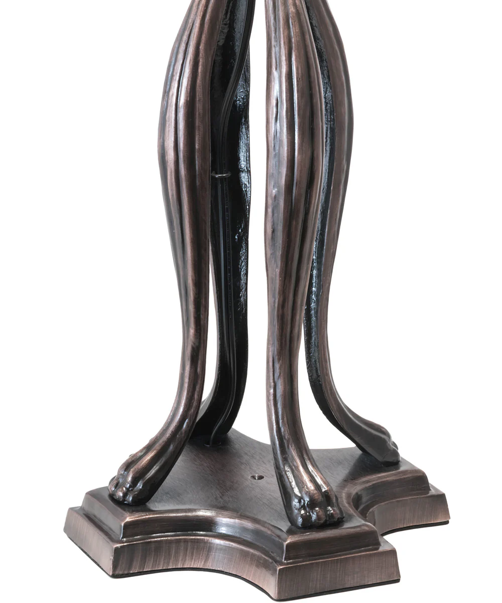 30" High Tiffany Candice Table Lamp - Image 6