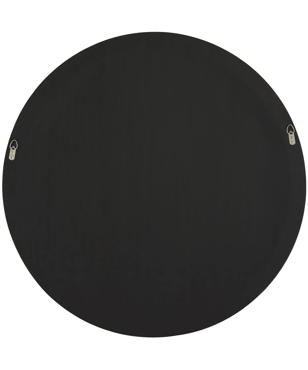 30x30" Wall Mirror Texturde Rattan-Effect - Image 6