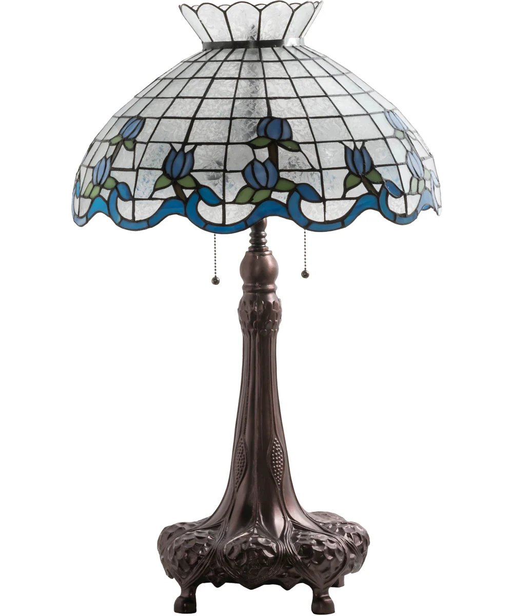 32" High Roseborder Table Lamp - Image 2