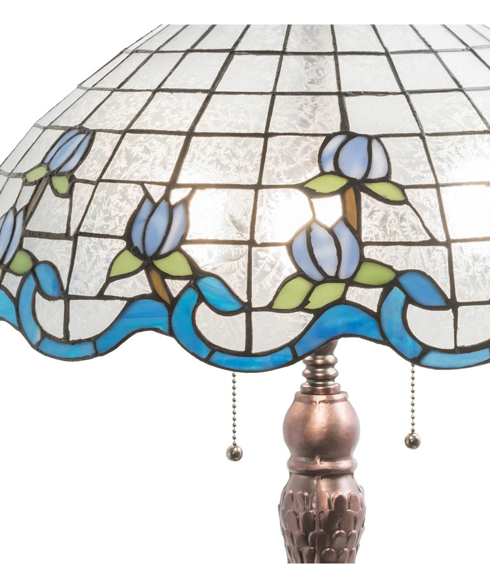 32" High Roseborder Table Lamp - Image 3