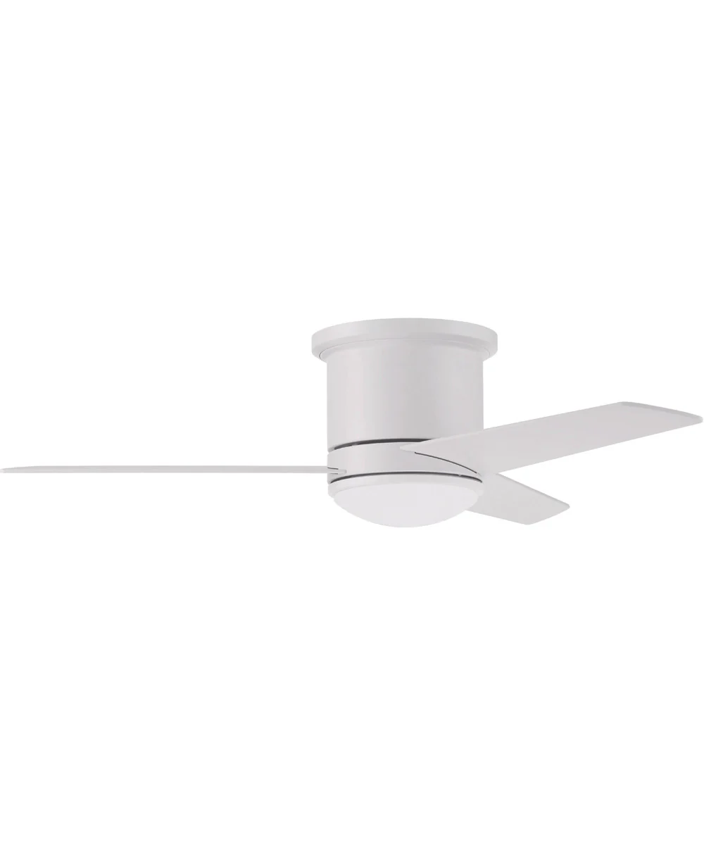 44" Cole II 1-Light Ceiling Fan White