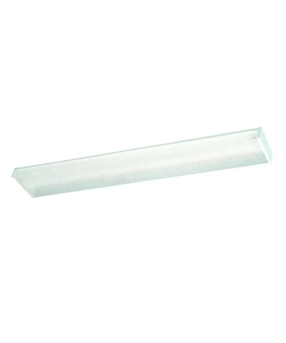 49"W Prismatic Wraparound 1-Light Integrated LED Light LightStrip Ceiling Light Fixture by RP Lighting