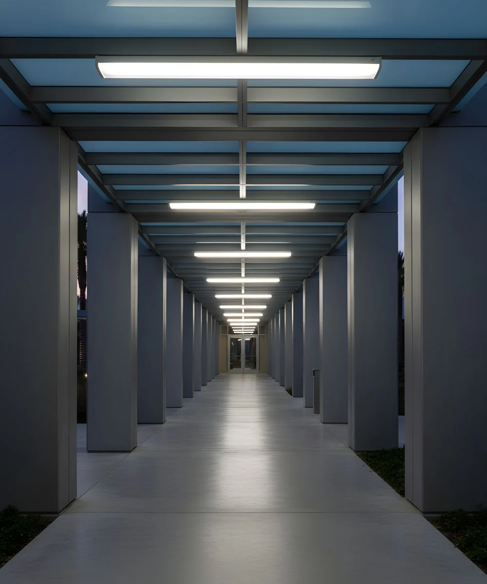 49"W Prismatic Wraparound 1-Light Integrated LED Light LightStrip Ceiling Light Fixture by RP Lighting - Image 2
