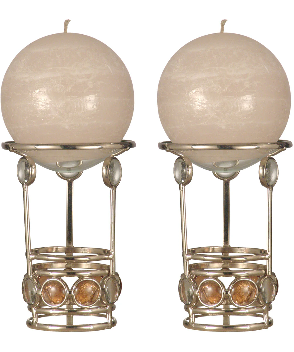 5.5 Inch H 2-Piece Fosca Warmer Candle Holder