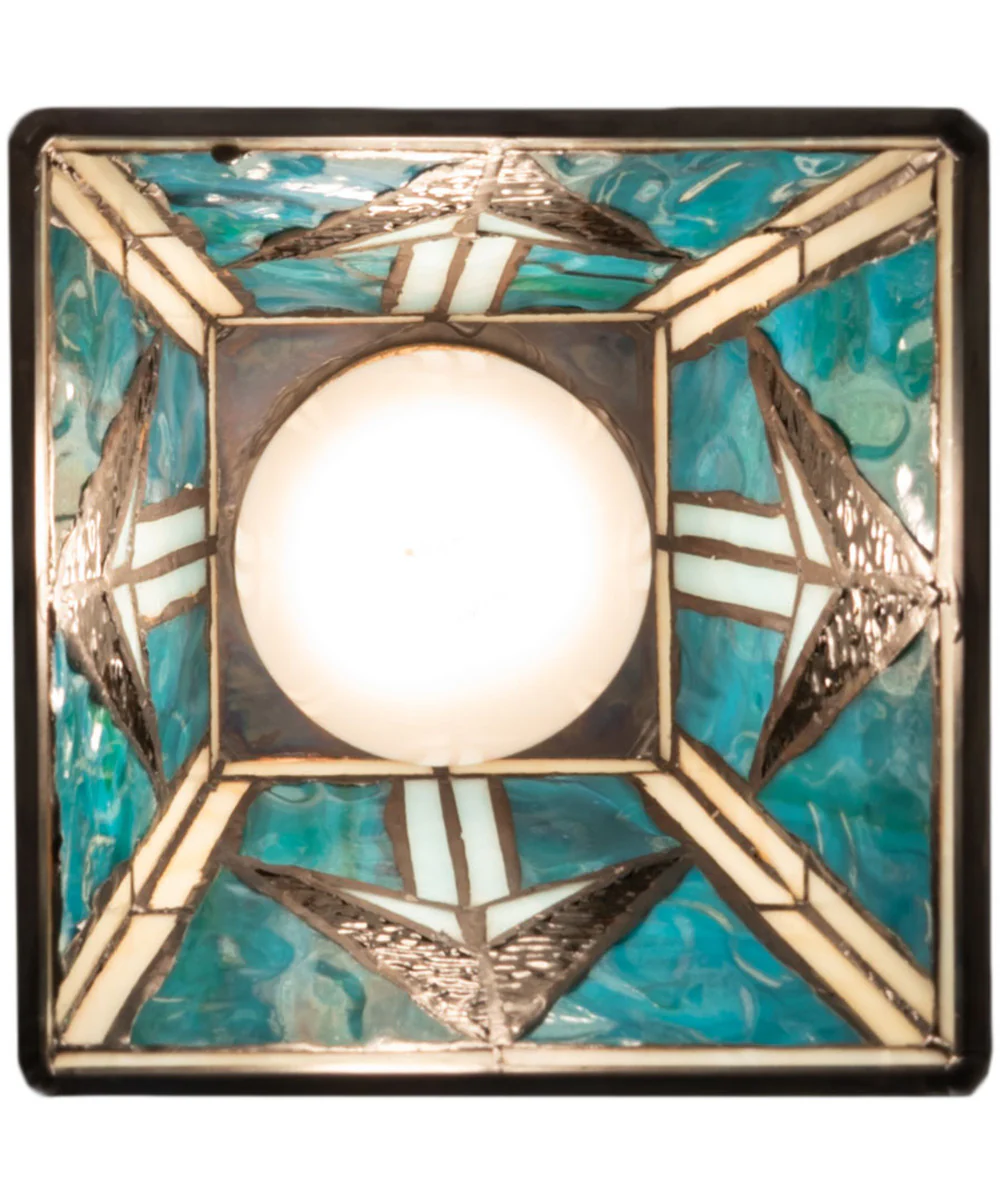 5" Square Valencia Mission Flushmount - Image 6