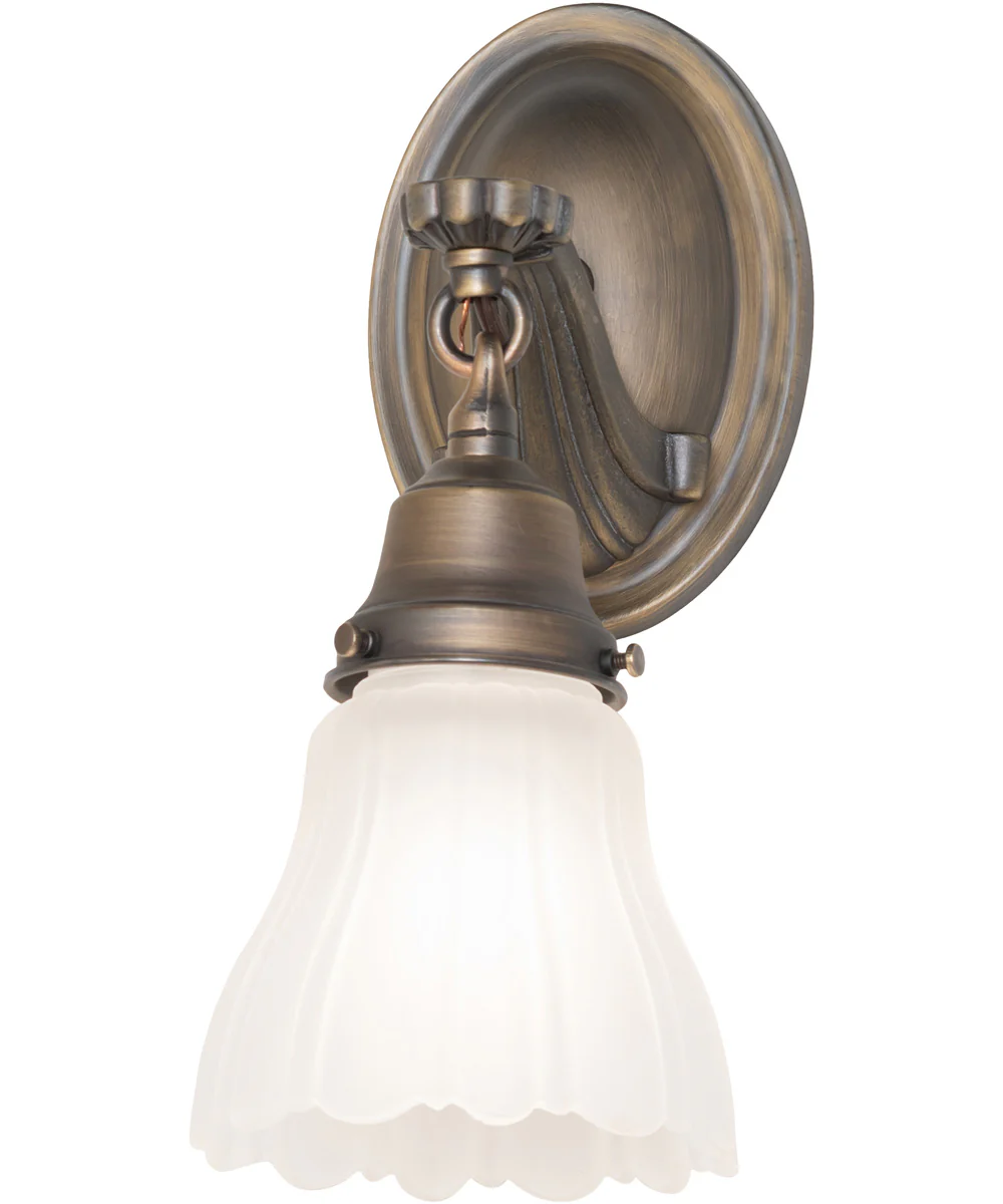 5" Wide Hartford Ruffle Wall Sconce