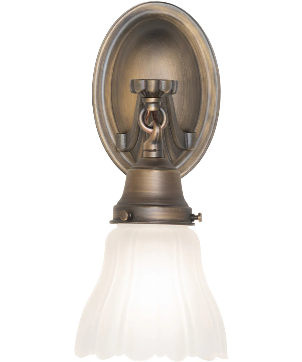5" Wide Hartford Ruffle Wall Sconce - Image 4