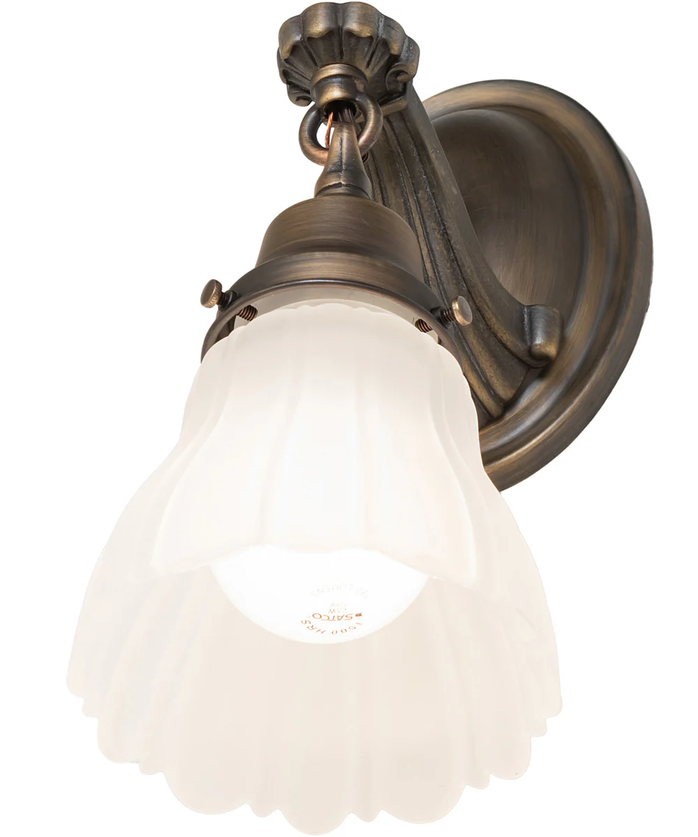 5" Wide Hartford Ruffle Wall Sconce - Image 5