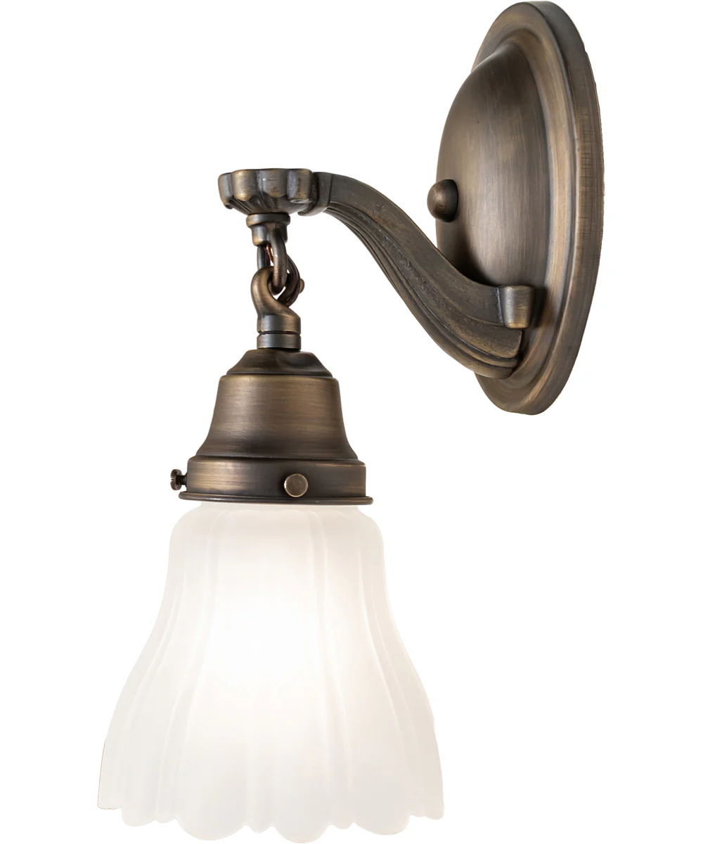 5" Wide Hartford Ruffle Wall Sconce - Image 6