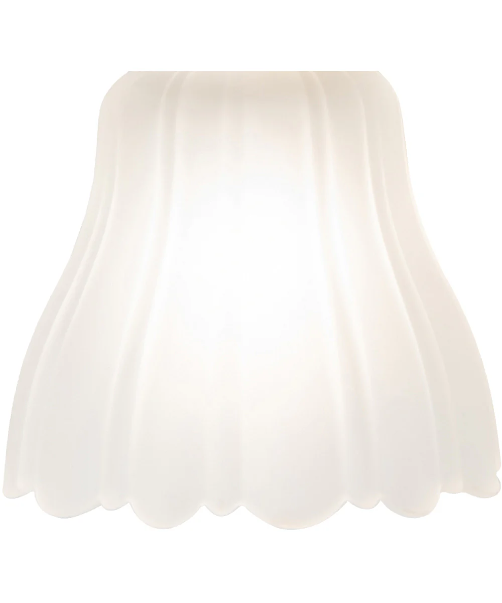 5" Wide Hartford Ruffle Wall Sconce - Image 8