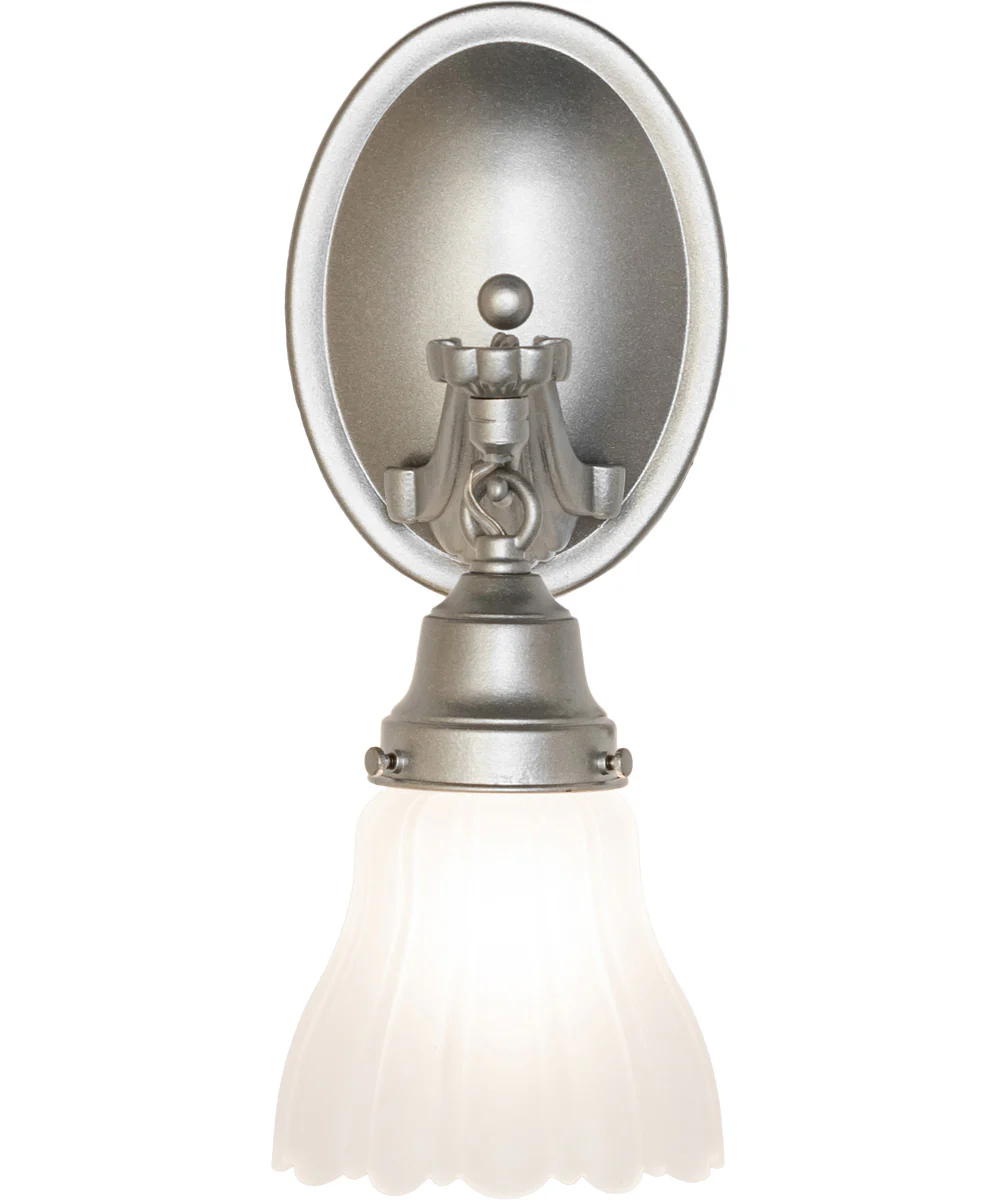 5" Wide Hartford Ruffle Wall Sconce Fixture - Image 4