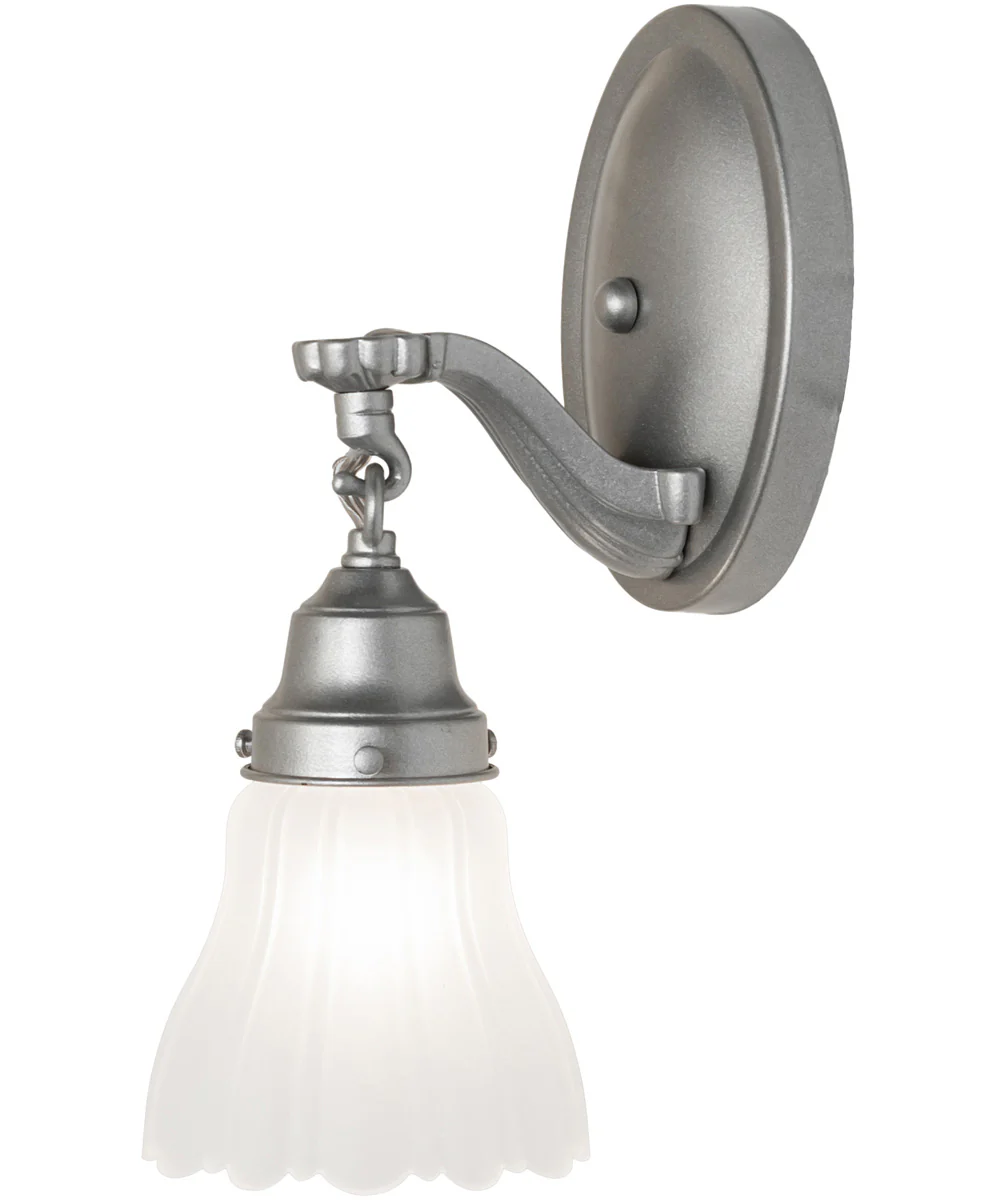 5" Wide Hartford Ruffle Wall Sconce Fixture - Image 7