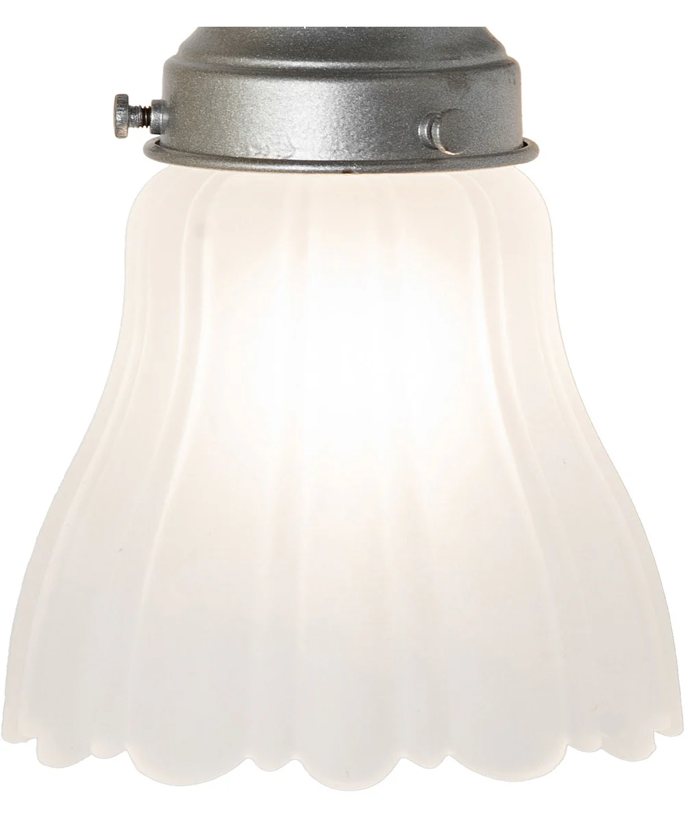 5" Wide Hartford Ruffle Wall Sconce Fixture - Image 9
