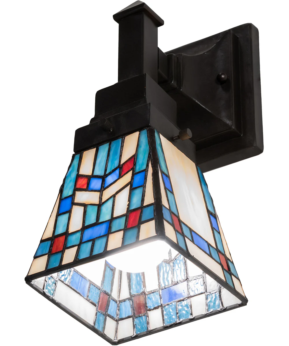 5" Wide Prairie Wheat Wall Sconce - Image 3