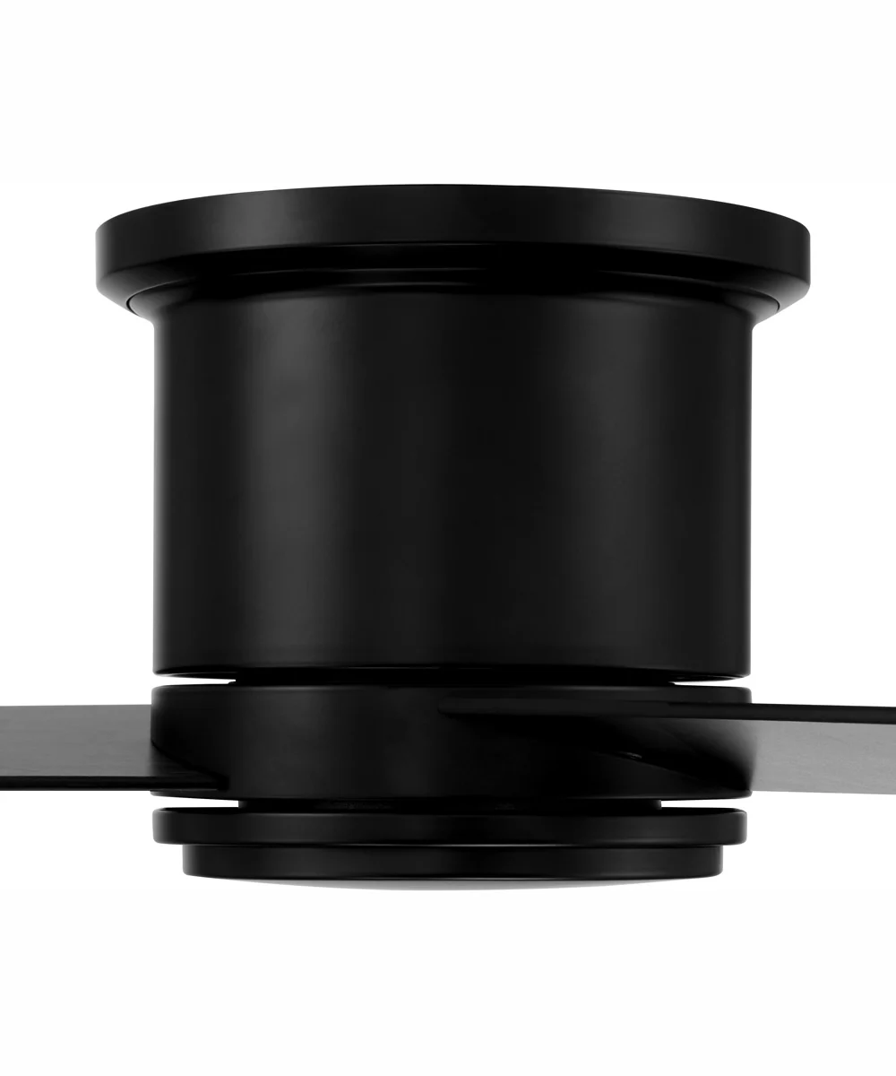 52" Cole 1-Light Ceiling Fan Flat Black - Image 4