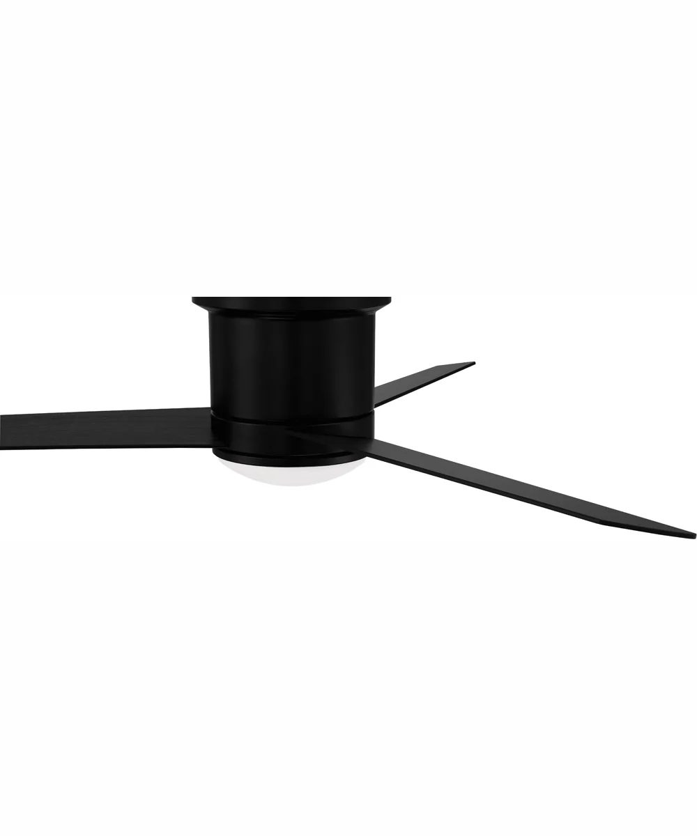 52" Cole 1-Light Ceiling Fan Flat Black - Image 5