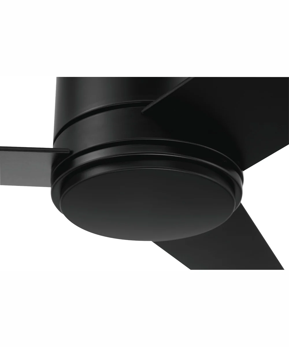 52" Cole 1-Light Ceiling Fan Flat Black - Image 7