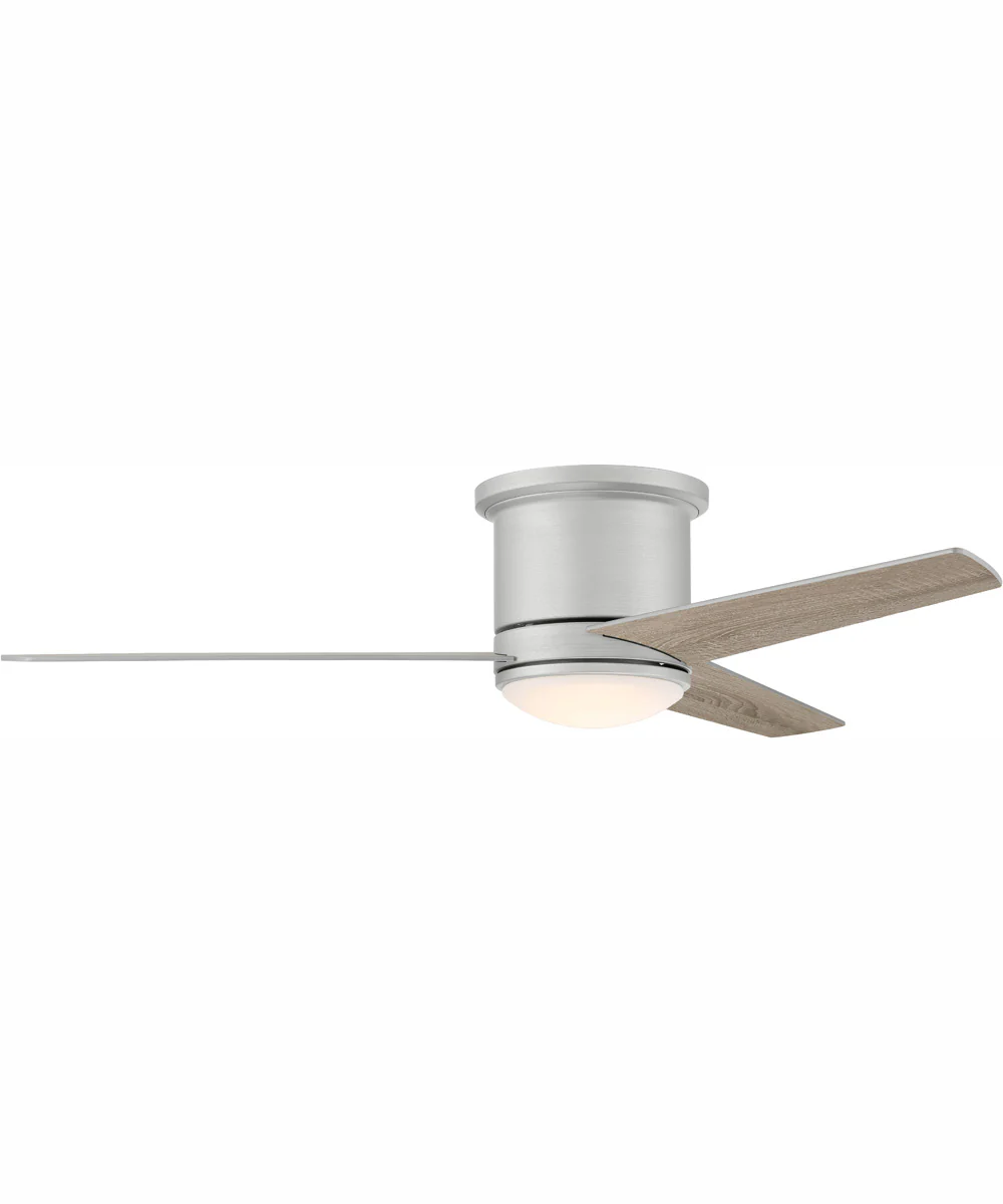 52" Cole 1-Light Ceiling Fan Painted Nickel - Image 4