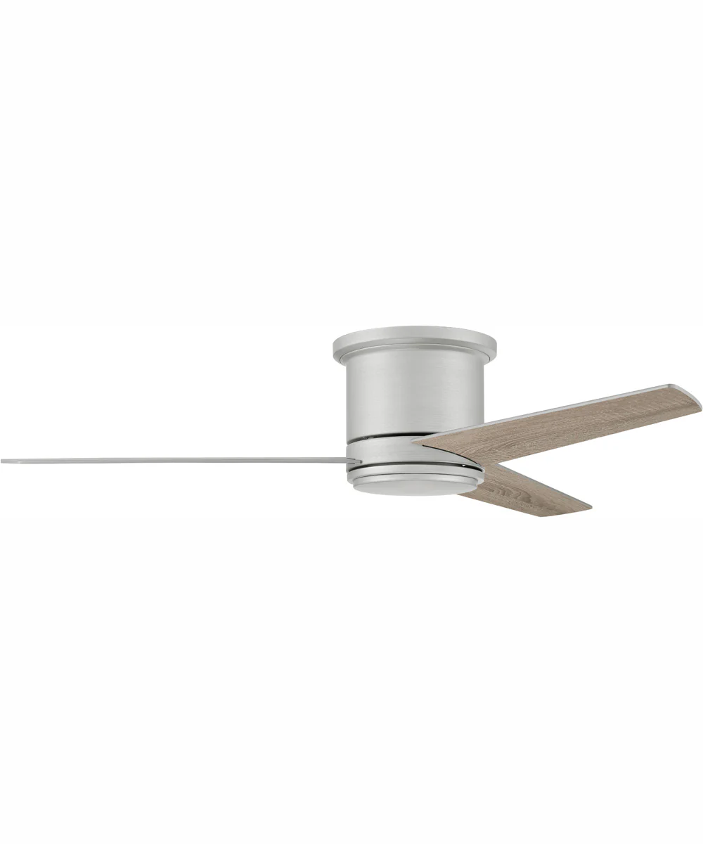 52" Cole 1-Light Ceiling Fan Painted Nickel - Image 8