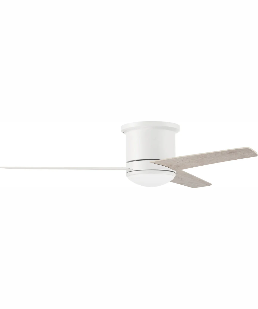 52" Cole 1-Light Indoor/Outdoor Ceiling Fan White - Image 3