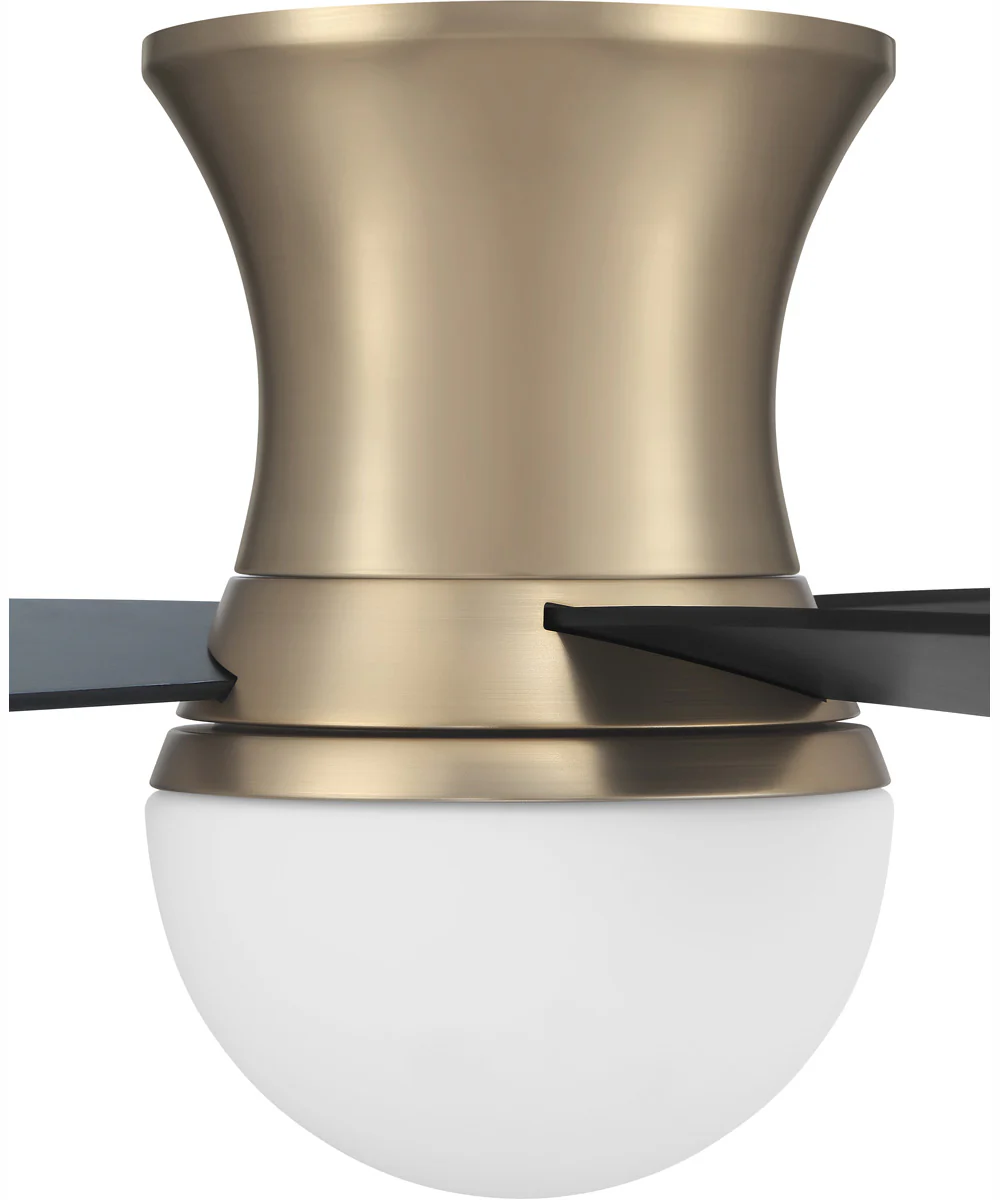 52" Daybreak 1-Light Ceiling Fan Satin Brass - Image 5