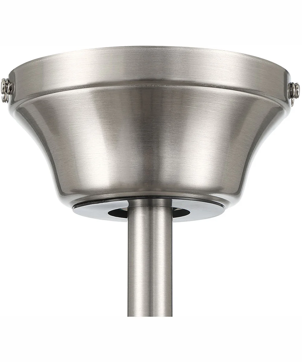 52" Decorator's Choice 2-Light Ceiling Fan Brushed Polished Nickel - Image 10