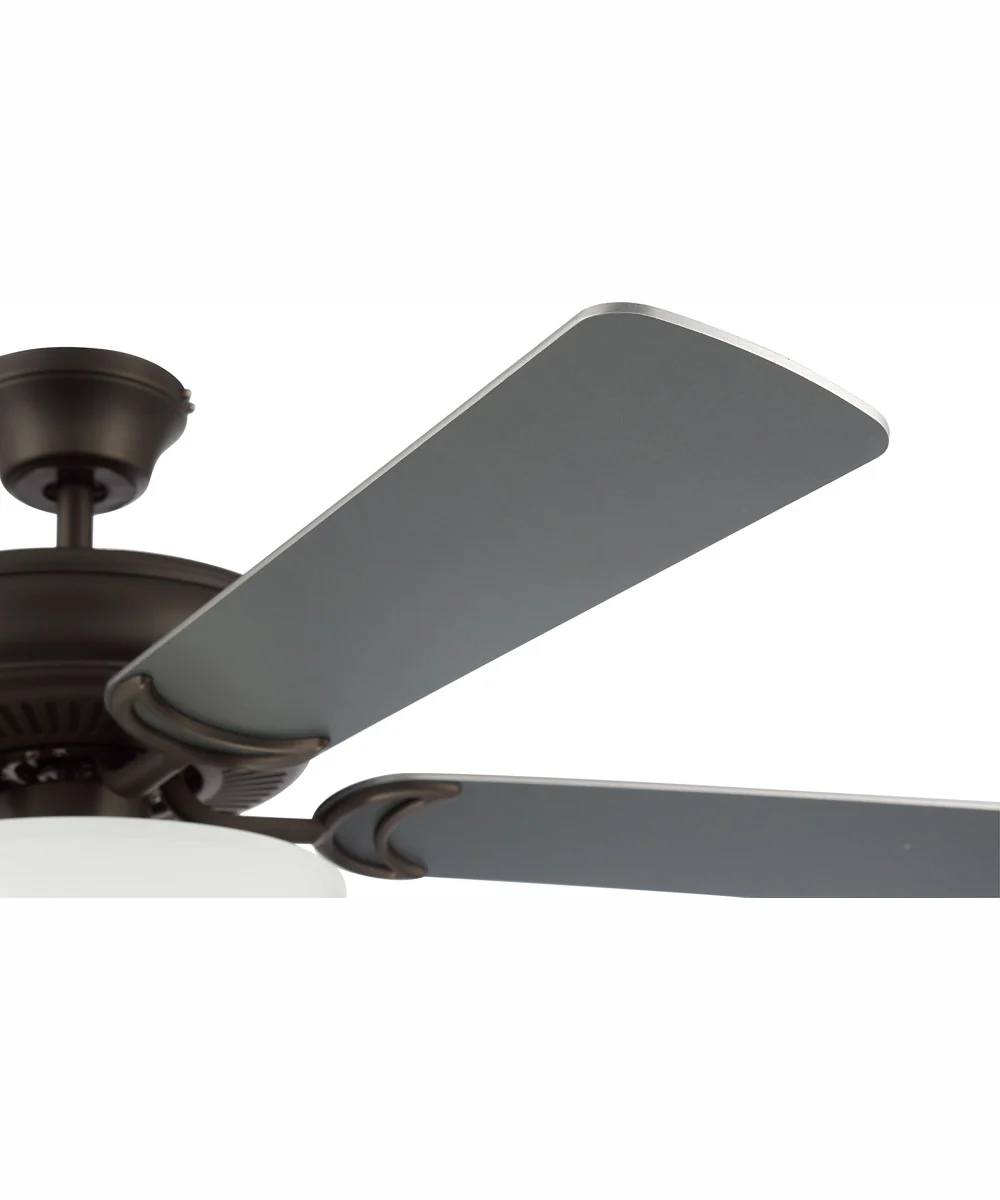 52" Decorator's Choice 2-Light Ceiling Fan Espresso - Image 9