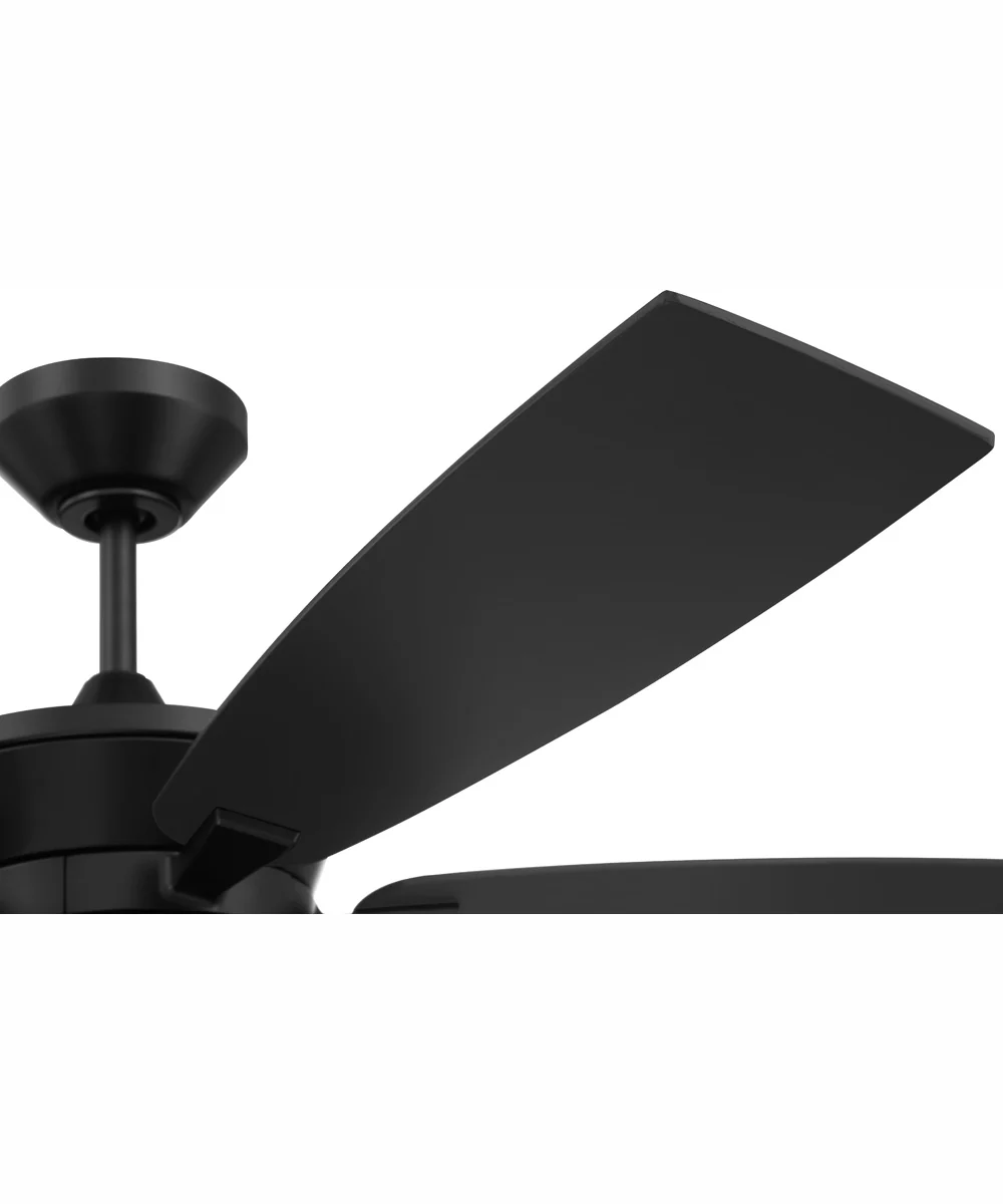 52" Dominick 3-Light Ceiling Fan Flat Black - Image 6