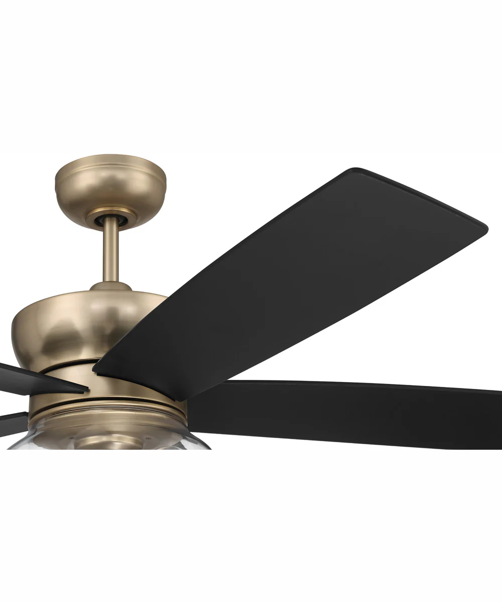 52" Gibson 3-Light Ceiling Fan Satin Brass - Image 6