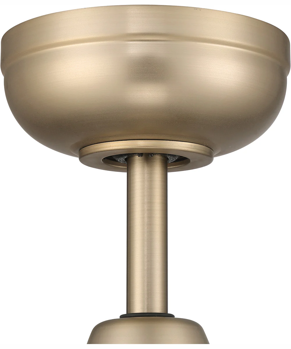 52" Gibson 3-Light Ceiling Fan Satin Brass - Image 7