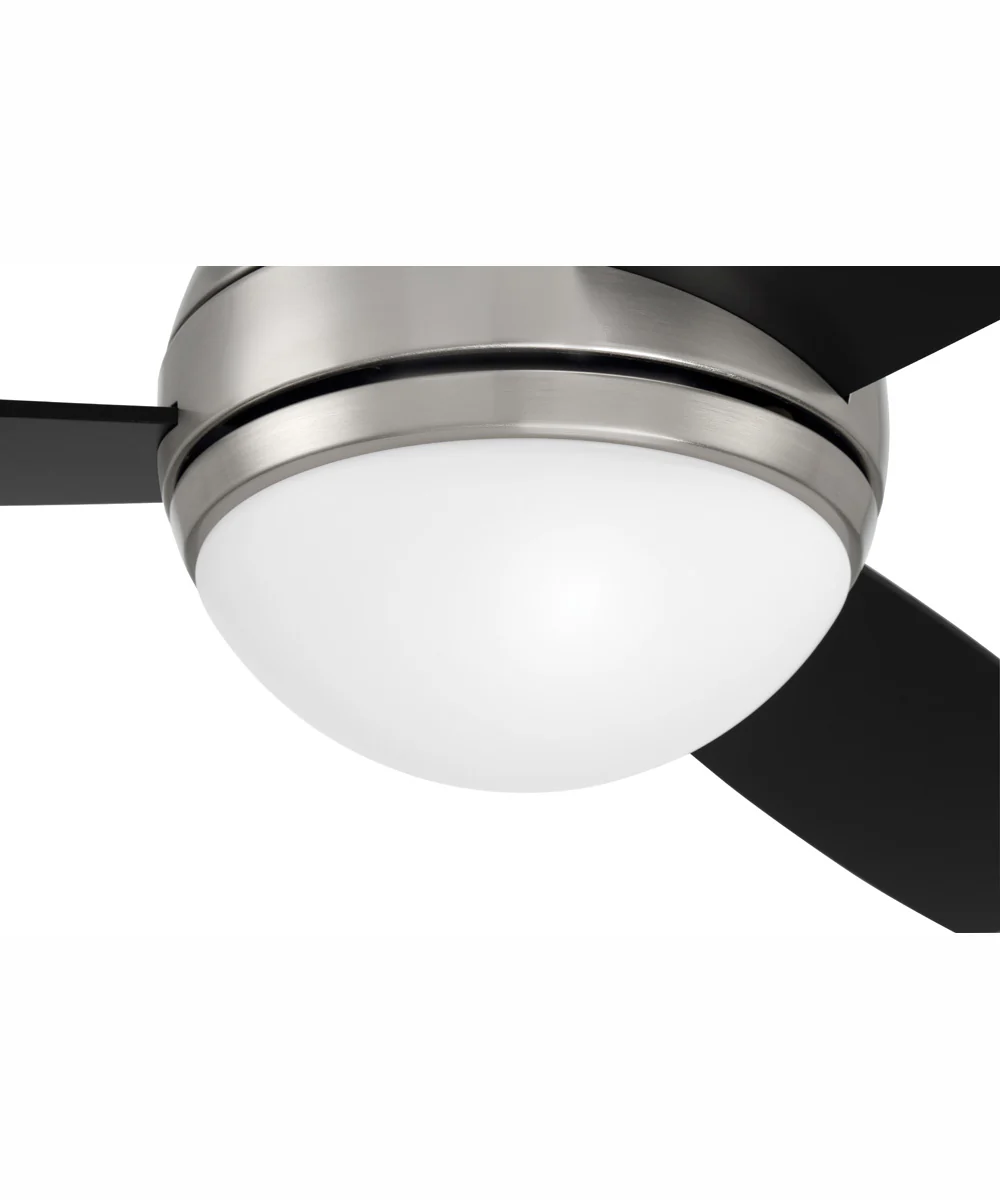 52" Keen 1-Light Ceiling Fan Brushed Polished Nickel - Image 8