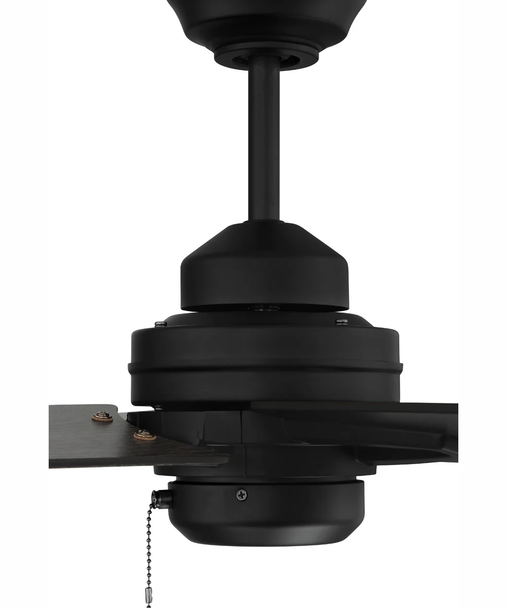 52" Maddie Indoor/Outdoor Ceiling Fan Flat Black - Image 3