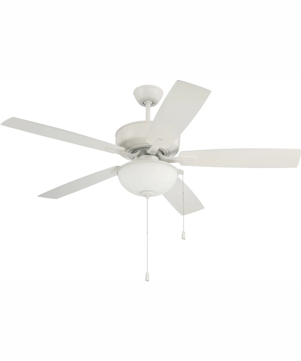 52" Outdoor Pro Plus 211 White 2-Light Indoor/Outdoor Ceiling Fan White - Image 5