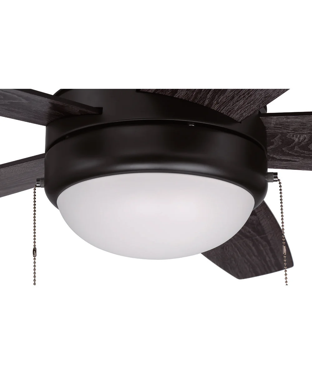 52" Phaze 5 Blade 2-Light Ceiling Fan Flat Black - Image 6