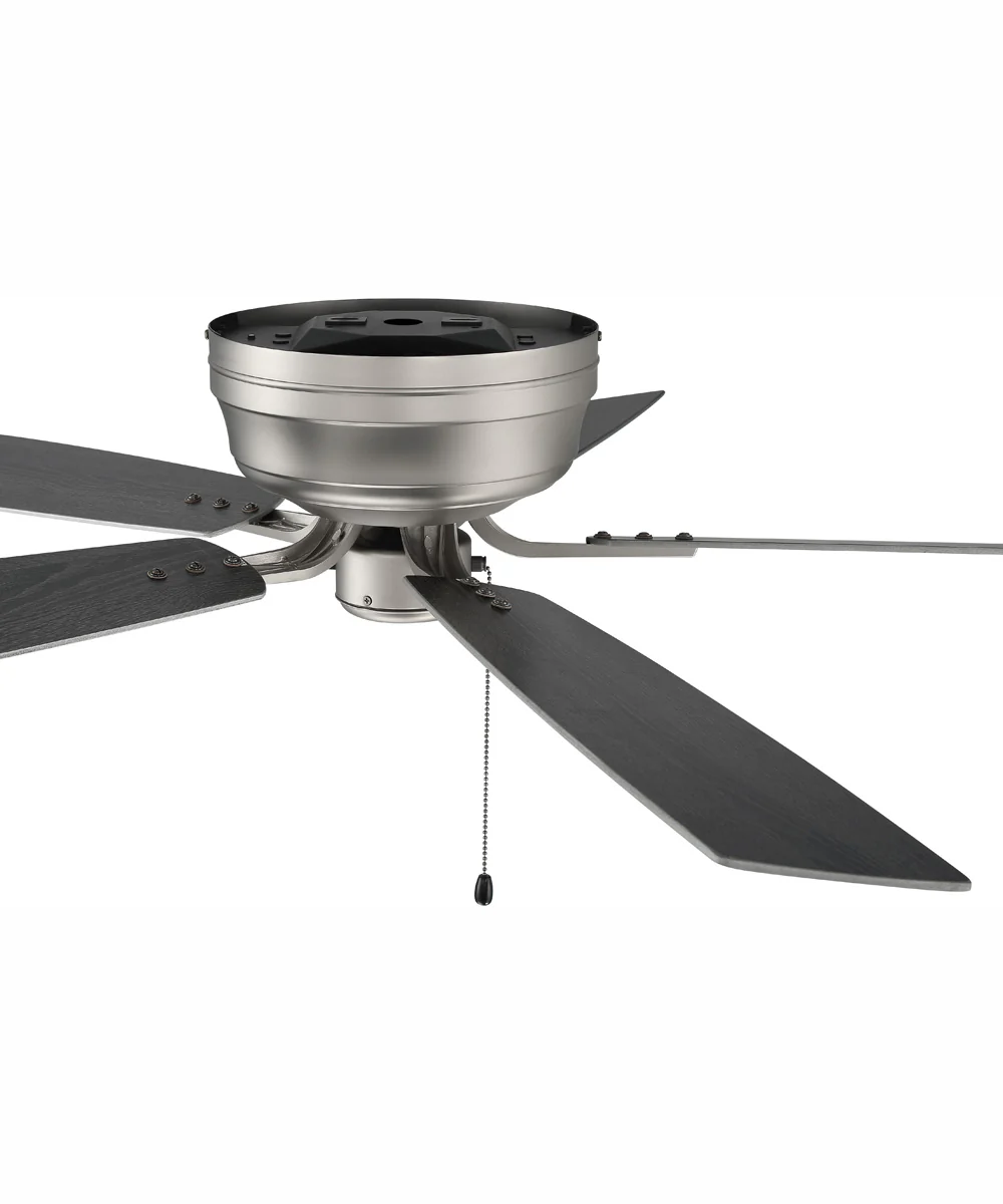 52" Pro Plus Hugger Ceiling Fan Brushed Satin Nickel - Image 4