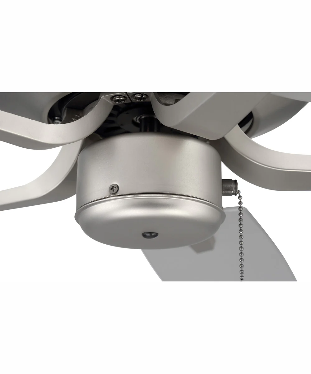52" Pro Plus Hugger Ceiling Fan Brushed Satin Nickel - Image 5