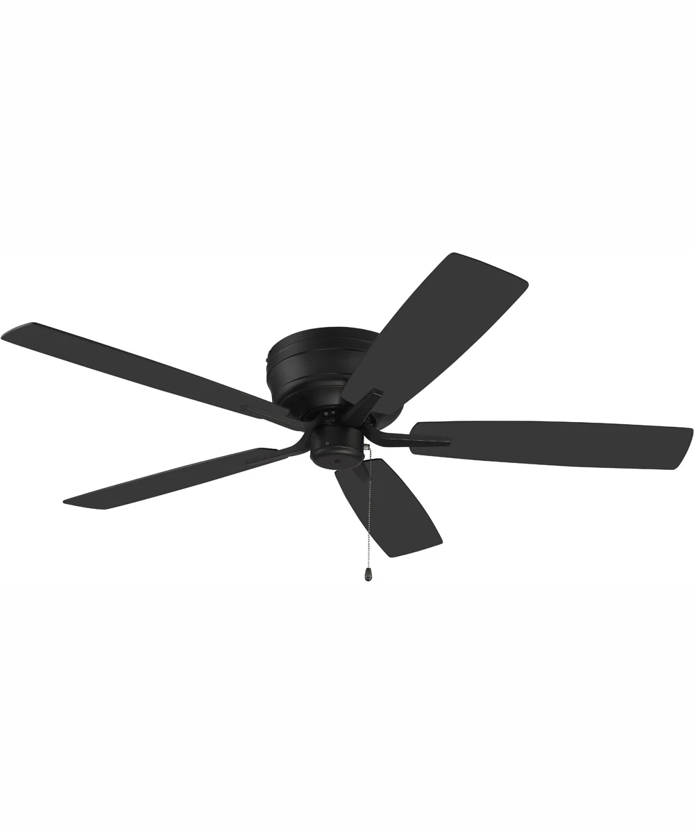 52" Pro Plus Hugger Ceiling Fan Flat Black - Image 6