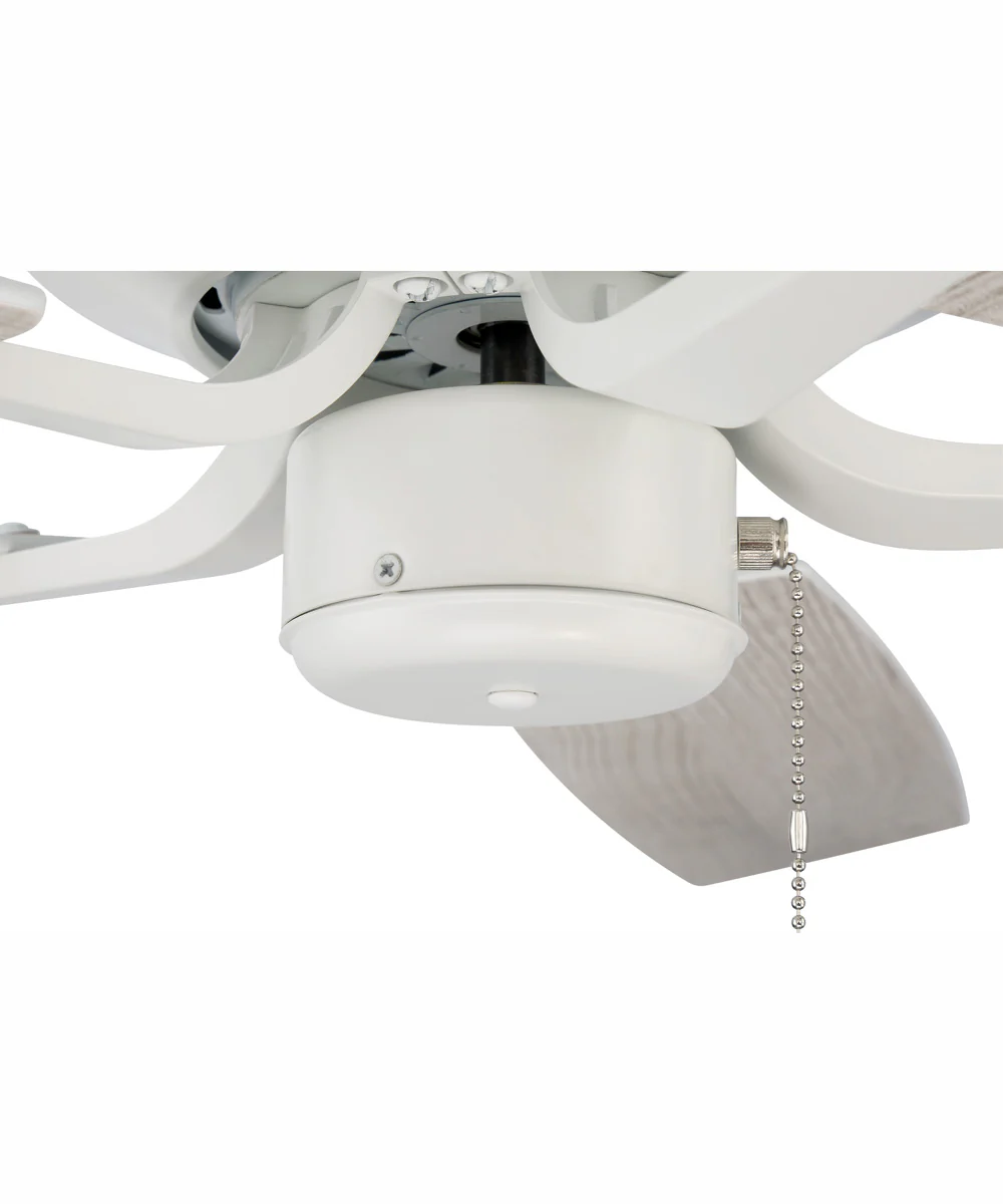 52" Pro Plus Hugger Ceiling Fan White - Image 5