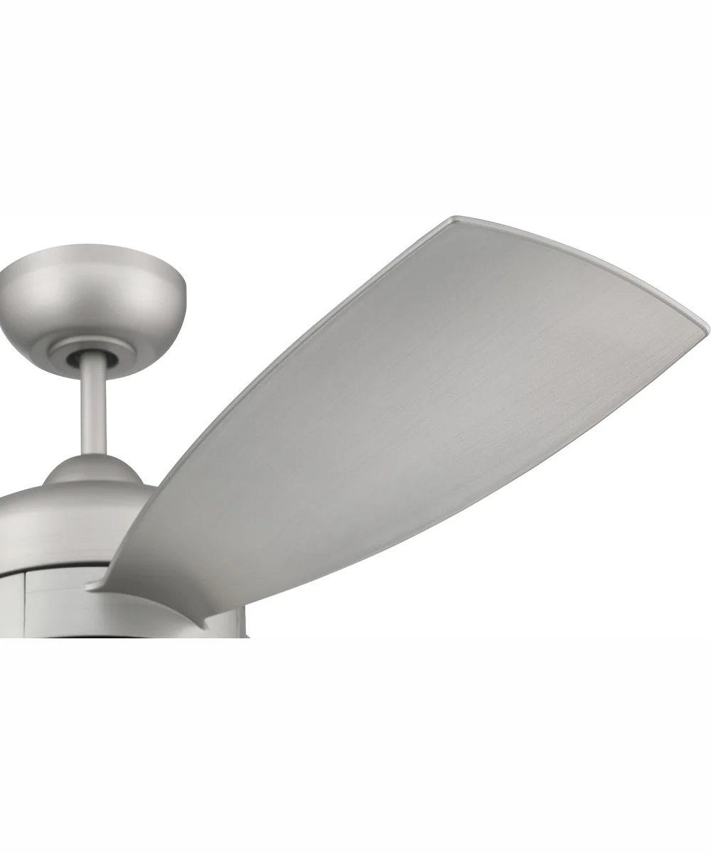 52" Sebastion 2-Light Indoor/Outdoor Ceiling Fan Painted Nickel - Image 4