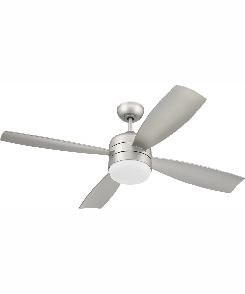 52" Sebastion 2-Light Indoor/Outdoor Ceiling Fan Painted Nickel - Image 8