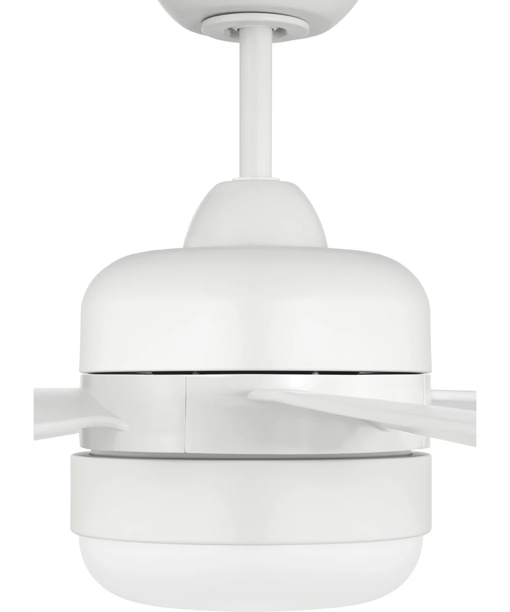 52" Sebastion 2-Light Indoor/Outdoor Ceiling Fan White - Image 3