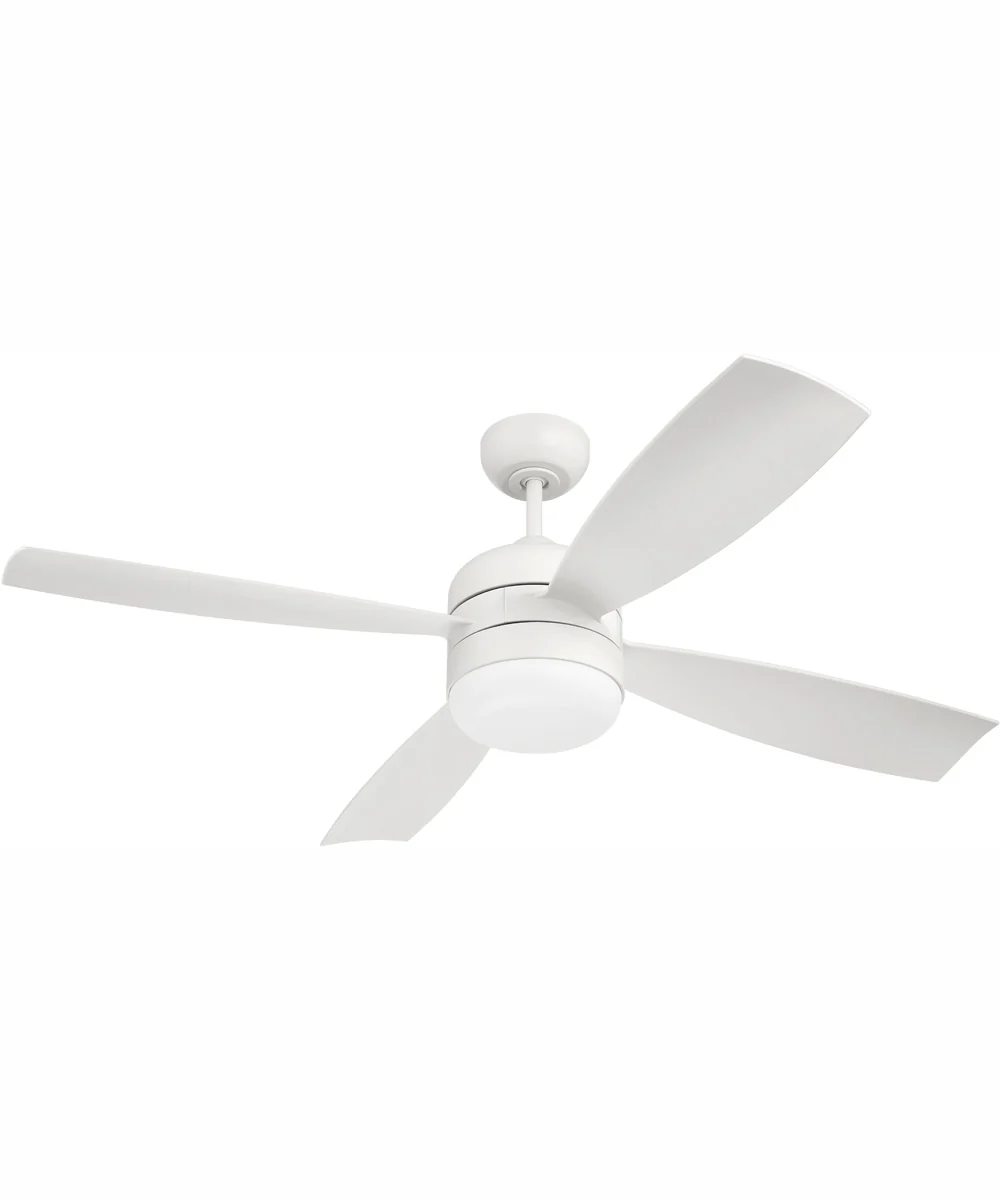 52" Sebastion 2-Light Indoor/Outdoor Ceiling Fan White - Image 8