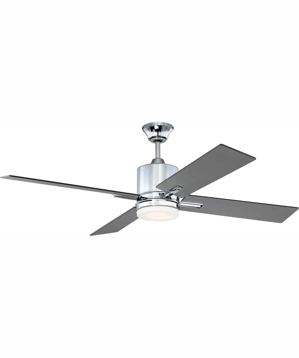 52" Teana 1-Light Ceiling Fan Chrome - Image 2