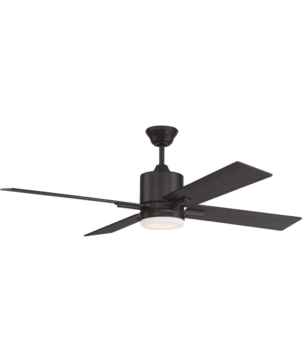 52" Teana 1-Light Ceiling Fan Flat Black - Image 2