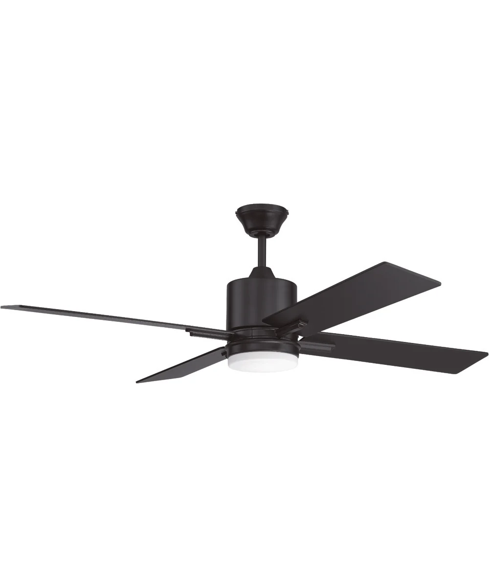 52" Teana 1-Light Ceiling Fan Flat Black - Image 3