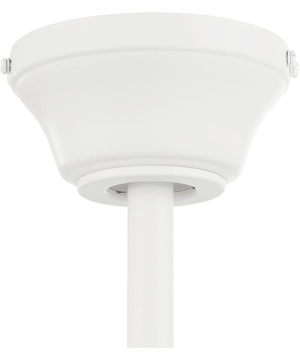 52" Teana 1-Light Ceiling Fan White/Satin Brass - Image 5
