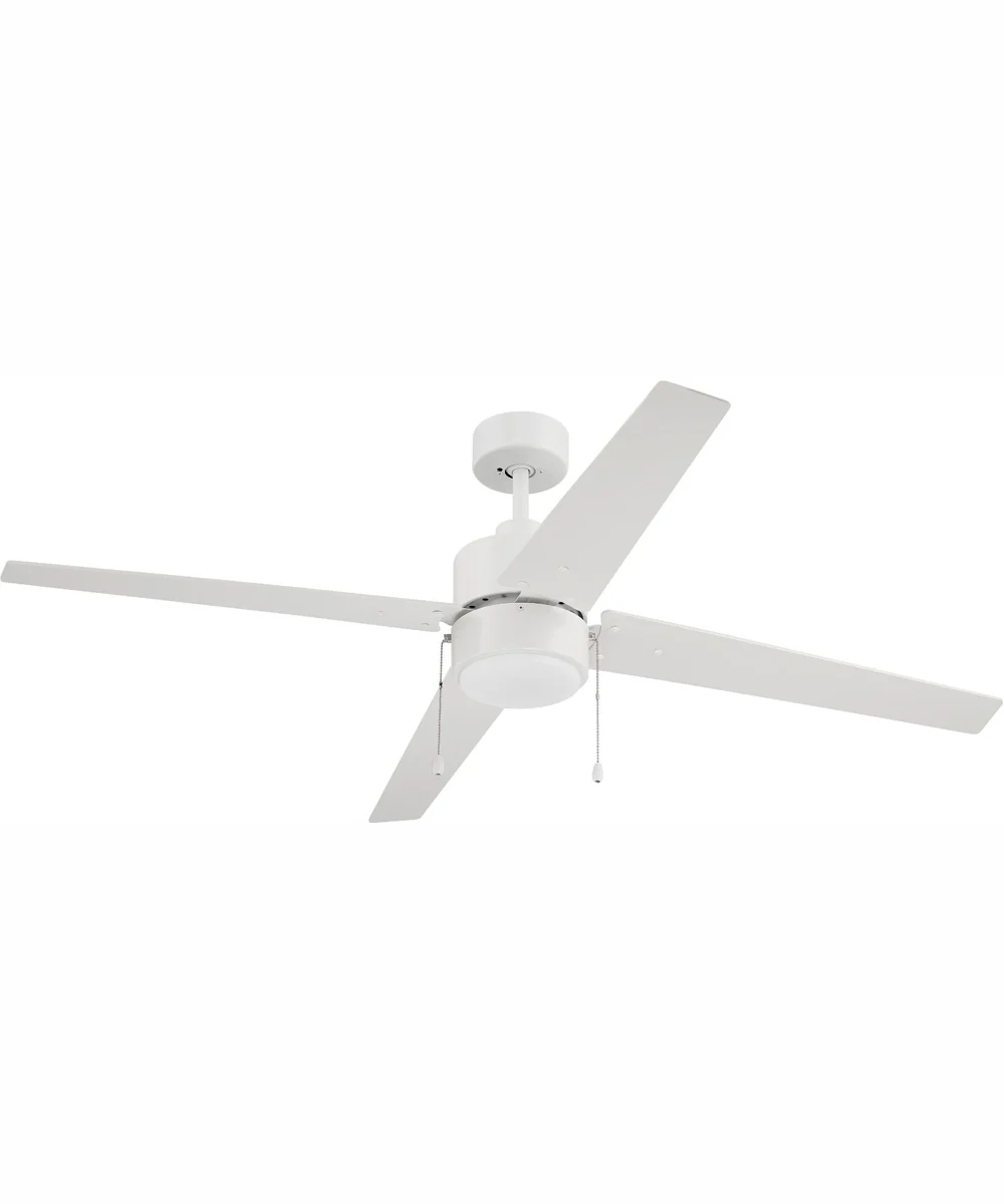 52" Terie 1-Light Ceiling Fan White - Image 9