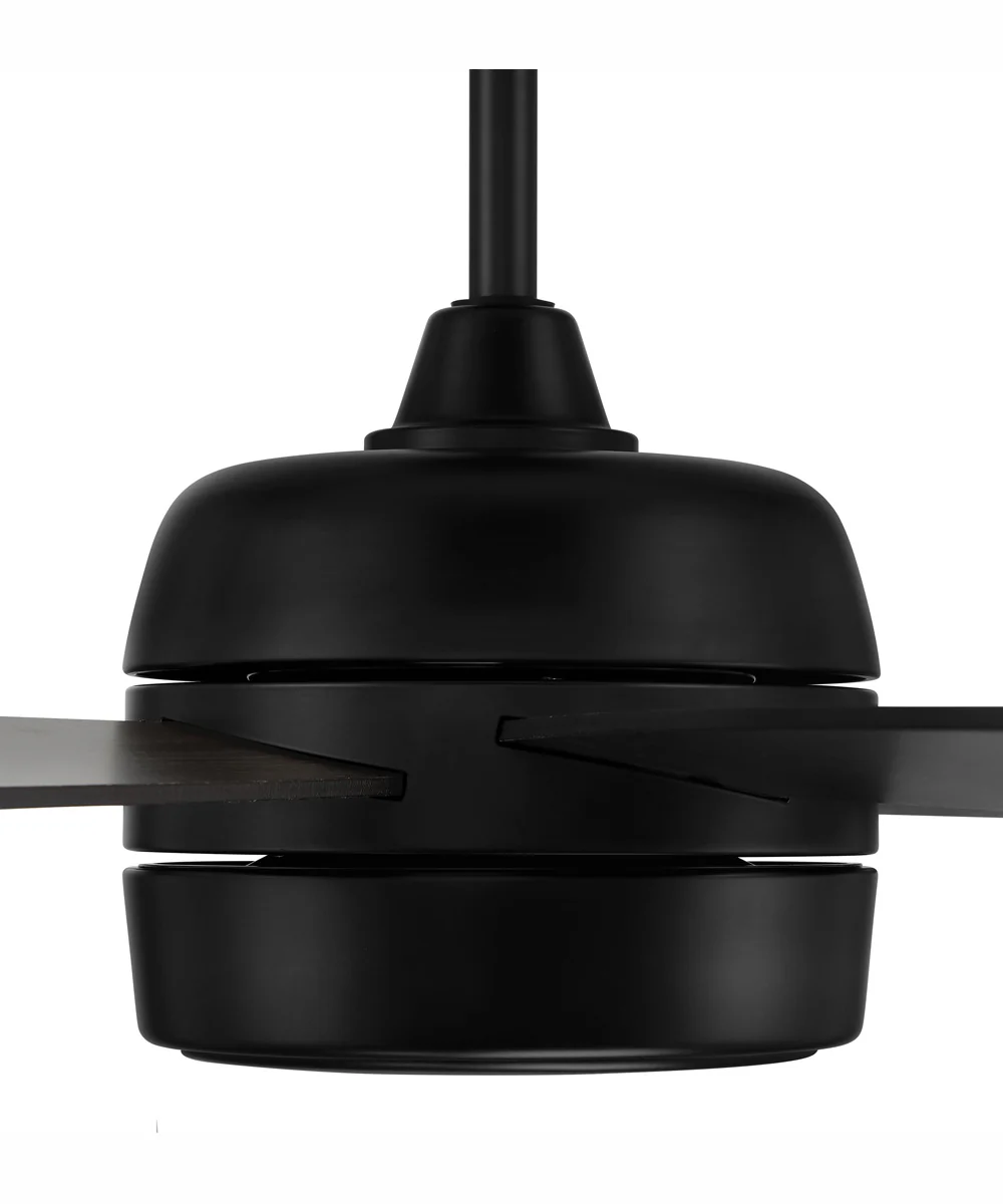 52" Trevor 1-Light Ceiling Fan Flat Black - Image 5